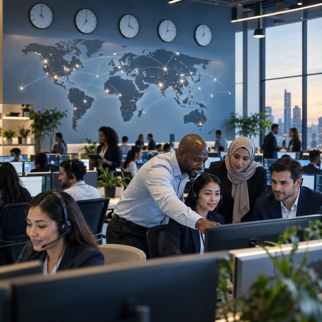 Teleperformance rideshare support services